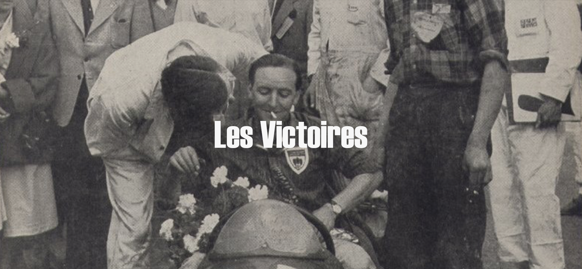 winning the Luxembourg grand prix 1952 in a F3 cooper 500 formula 3